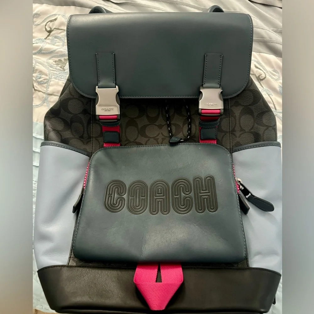 Brand New Coach Diaper Bag Backpack - Picture 1 of 8